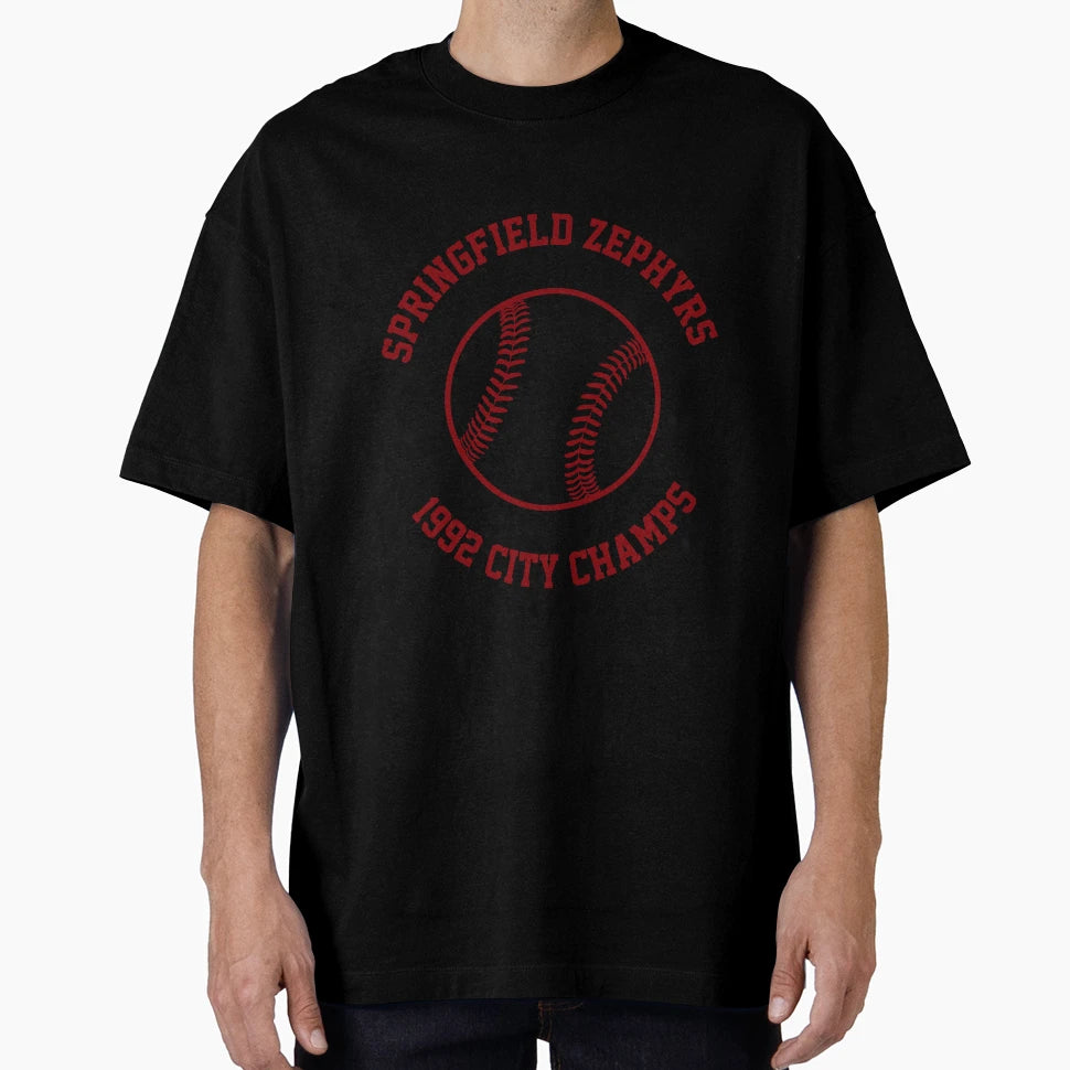 Springfield Zephyrs 1992 City Champs T-Shirt - Graphic Print Men Women - T-Shirt, Sweatshirt, Hoodie