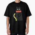 Alphabet Initial Letter P And Black T-Shirt - Aesthetic Graphic for Adults - T-Shirt, Sweatshirt, Hoodie