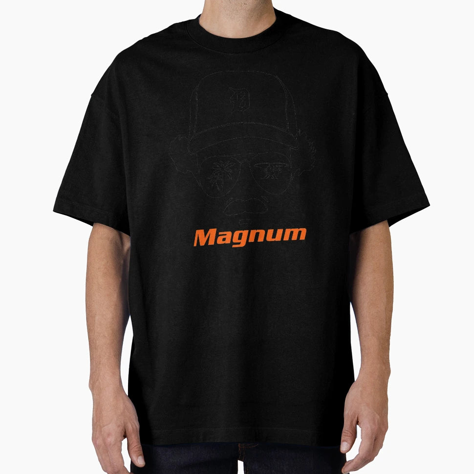 Magnum Pi Tom Selleck Feel Aloha Magnum T-Shirt - Minimalist Print Unisex - T-Shirt, Sweatshirt, Hoodie