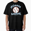 Atlanta Georgia Baseball Home Run T-Shirt - Minimalist Print Unisex - T-Shirt, Sweatshirt, Hoodie