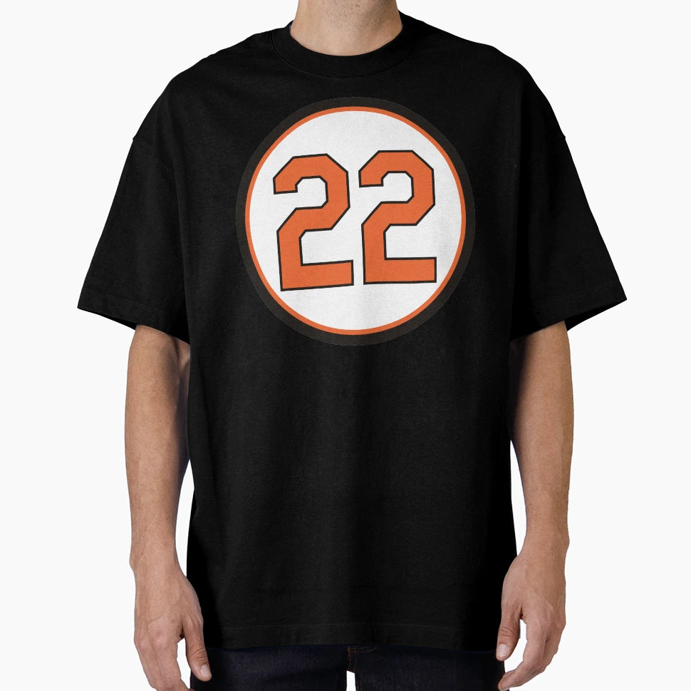 Jim Palmer 22 Jersey Number T-Shirt - Minimalist Print Unisex - T-Shirt, Sweatshirt, Hoodie