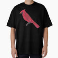Northern Cardinal Bird Illustration T-Shirt - Novelty Apparel Men Women - T-Shirt, Sweatshirt, Hoodie