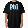 Phi Blue T-Shirt - Minimalist Print for Adults - T-Shirt, Sweatshirt, Hoodie