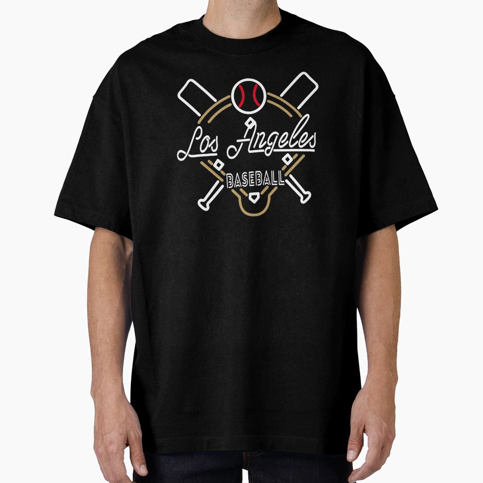 Art Los Angeles Angels T-Shirt - Custom Art Print Unisex - T-Shirt, Sweatshirt, Hoodie