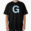 Blue Letter G T-Shirt - Graphic Print Men Women - T-Shirt, Sweatshirt, Hoodie