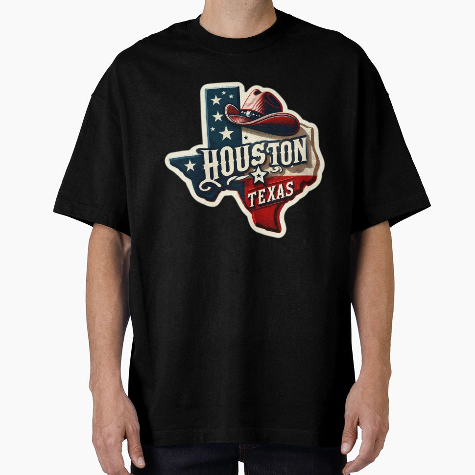 Houston Texast T-Shirt - Fun Novelty Design for Adults - T-Shirt, Sweatshirt, Hoodie