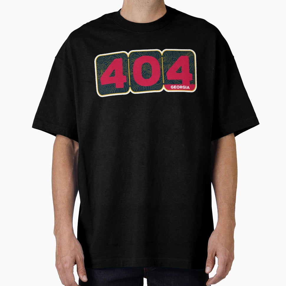 Area Code 404 T-Shirt - Custom Art Print Unisex - T-Shirt, Sweatshirt, Hoodie