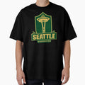Seattle Space Needle Gold T-Shirt - Fun Novelty Design Men Women - T-Shirt, Sweatshirt, Hoodie