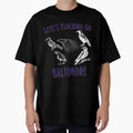 Lets Flocking Go Baltimore T-Shirt - Minimalist Print Men Women - T-Shirt, Sweatshirt, Hoodie