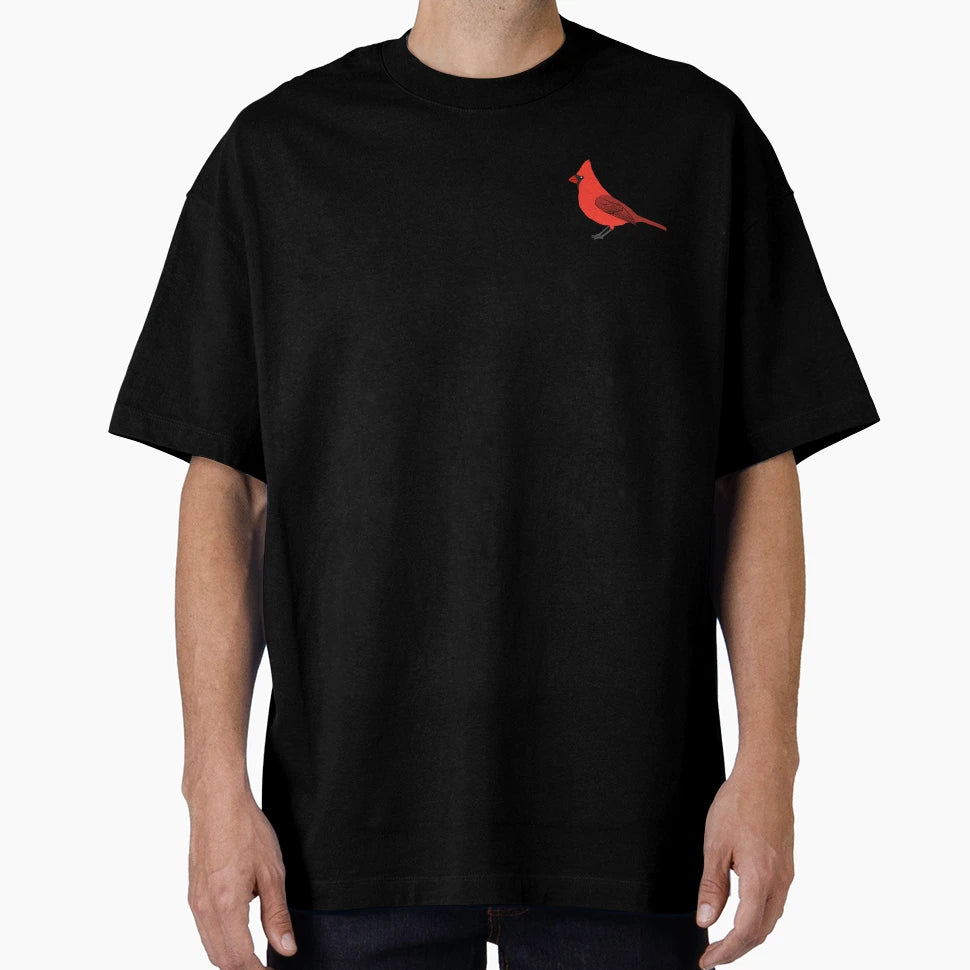 Northern Cardinal T-Shirt - Streetwear Style for Adults - T-Shirt, Sweatshirt, Hoodie