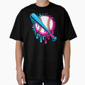 Baseball Drip Ice Cream Drip T-Shirt - Aesthetic Graphic for Adults - T-Shirt, Sweatshirt, Hoodie