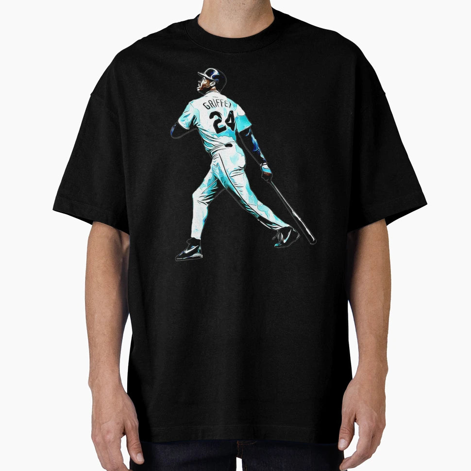 Ken Grifey Jr 24 T-Shirt - Graphic Print Men Women - T-Shirt, Sweatshirt, Hoodie