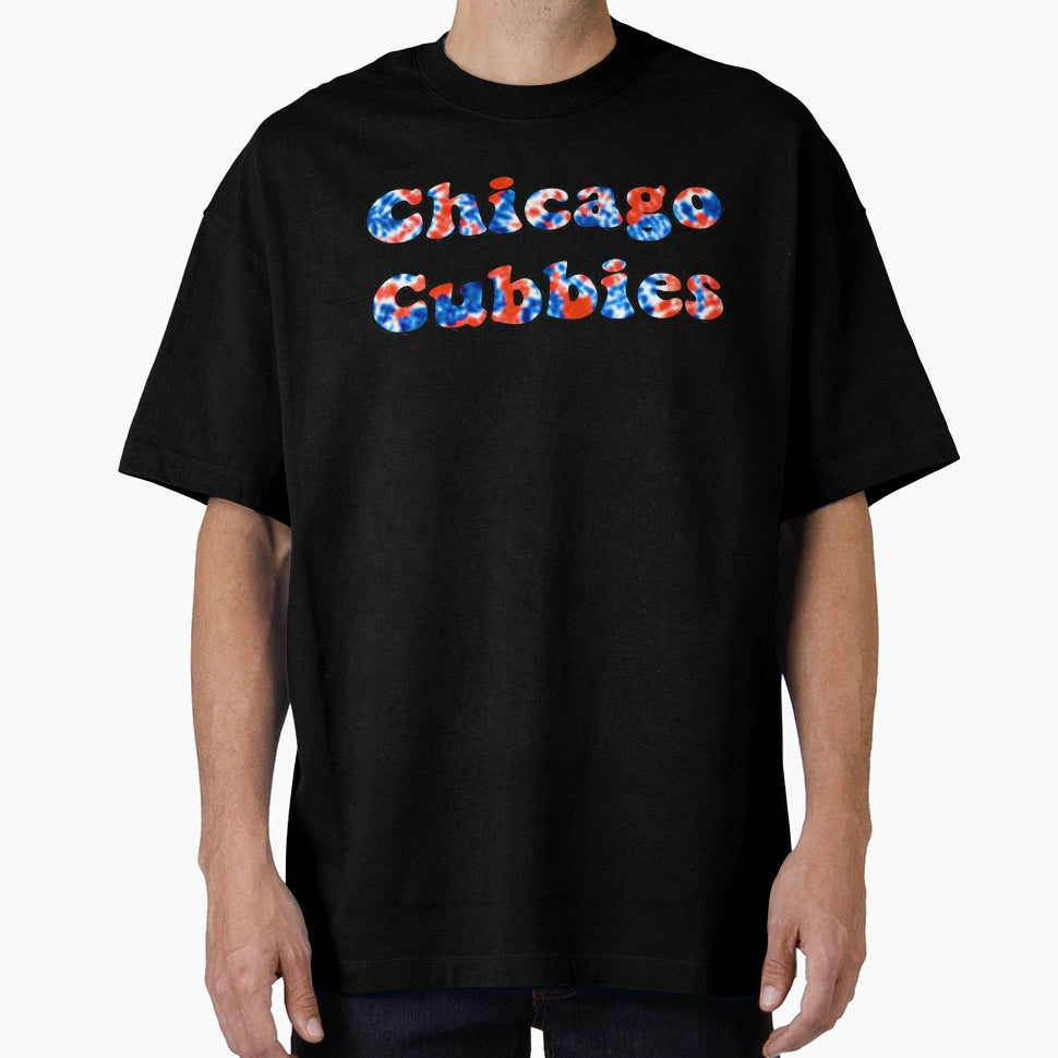 Chicago Cubbies Tie Dye T-Shirt - Unique Graphic for Adults - T-Shirt, Sweatshirt, Hoodie