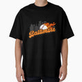 Baltimore Baseball City Skyline T-Shirt - Unique Graphic for Adults - T-Shirt, Sweatshirt, Hoodie