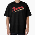Braves Baseball Bat Sports Team T-Shirt - Trendy Graphic Men Women - T-Shirt, Sweatshirt, Hoodie