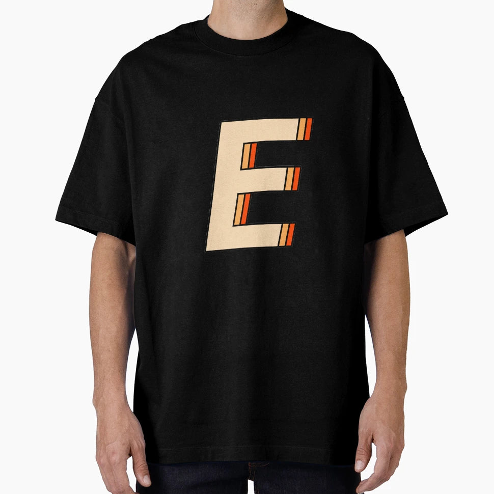 Orange E T-Shirt - Aesthetic Graphic Unisex - T-Shirt, Sweatshirt, Hoodie