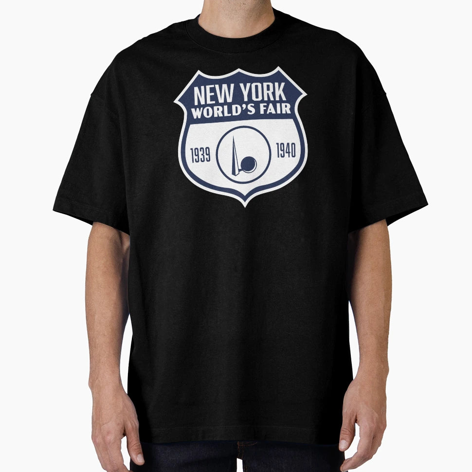 1939 40 New York Worlds Fair Shield T-Shirt - Custom Art Print for Adults - T-Shirt, Sweatshirt, Hoodie