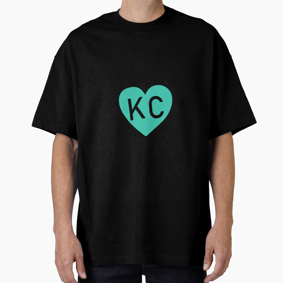 Kc Heart T-Shirt - Custom Art Print Unisex - T-Shirt, Sweatshirt, Hoodie