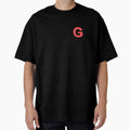 Letter G Red T-Shirt - Unique Graphic Unisex - T-Shirt, Sweatshirt, Hoodie