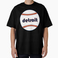 Detroit Throwback Baseball T-Shirt - Graphic Print for Adults - T-Shirt, Sweatshirt, Hoodie