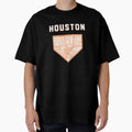 Houston Baseball City Home Map T-Shirt - Aesthetic Graphic Unisex - T-Shirt, Sweatshirt, Hoodie