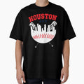 Houston Baseball Baseball Bat T-Shirt - Fun Novelty Design Men Women - T-Shirt, Sweatshirt, Hoodie