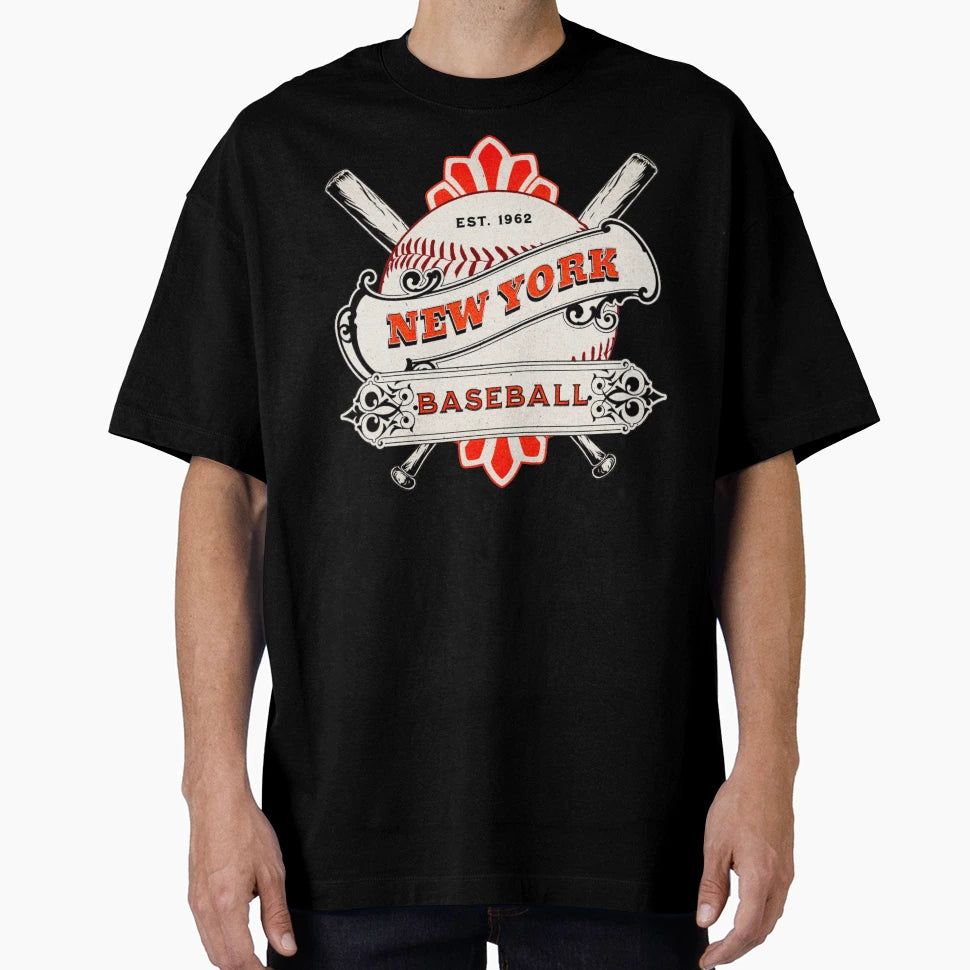 New York Baseball T-Shirt - Aesthetic Graphic Men Women - T-Shirt, Sweatshirt, Hoodie