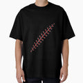 Baseball Lace Background 3 T-Shirt - Casual Everyday Wear Unisex - T-Shirt, Sweatshirt, Hoodie