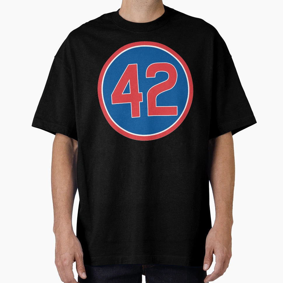 Bruce Sutter 42 Jersey Number T-Shirt - Custom Art Print for Adults - T-Shirt, Sweatshirt, Hoodie