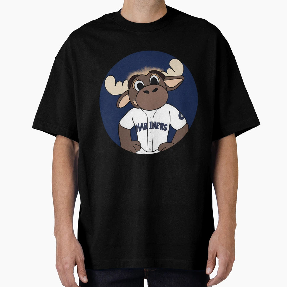 Baseball Team Moose T-Shirt - Fun Novelty Design for Adults - T-Shirt, Sweatshirt, Hoodie