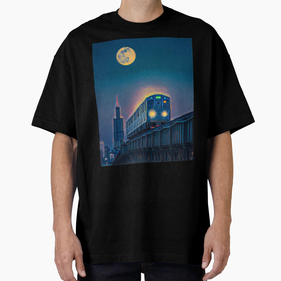 Chicago T-Shirt - Trendy Graphic Unisex - T-Shirt, Sweatshirt, Hoodie
