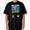 Los Angeles 8 Bit Videogame Cart T-Shirt - Aesthetic Graphic for Adults - T-Shirt, Sweatshirt, Hoodie