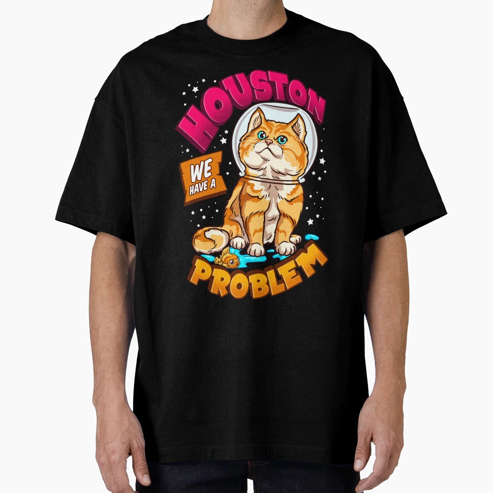 Funny Space Astronaut Cat Gifts Cats T-Shirt - Novelty Apparel for Adults - T-Shirt, Sweatshirt, Hoodie