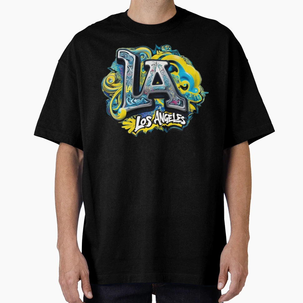 La 1 T-Shirt - Custom Art Print Unisex - T-Shirt, Sweatshirt, Hoodie