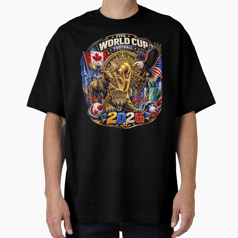 World Cup 2026 T-Shirt - Custom Art Print Unisex - T-Shirt, Sweatshirt, Hoodie