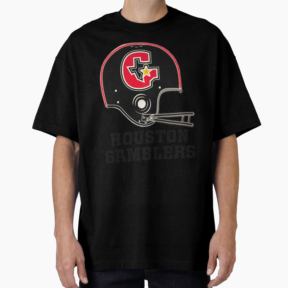 Houston Gamblers Football Team T-Shirt - Unique Graphic for Adults - T-Shirt, Sweatshirt, Hoodie