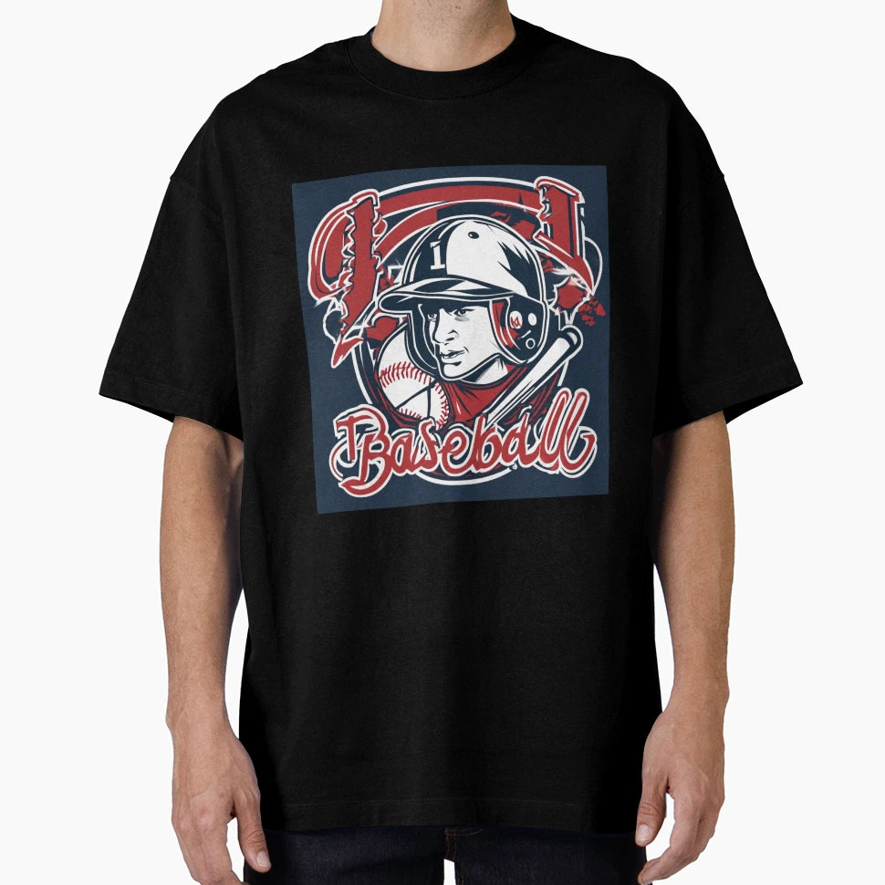 I Love Baseball T-Shirt - Graphic Print Unisex - T-Shirt, Sweatshirt, Hoodie