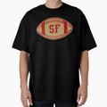 San Francisco Throwback Football T-Shirt - Streetwear Style Unisex - T-Shirt, Sweatshirt, Hoodie