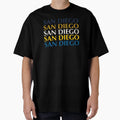 Ucsd San Diego Text Art T-Shirt - Minimalist Print Unisex - T-Shirt, Sweatshirt, Hoodie