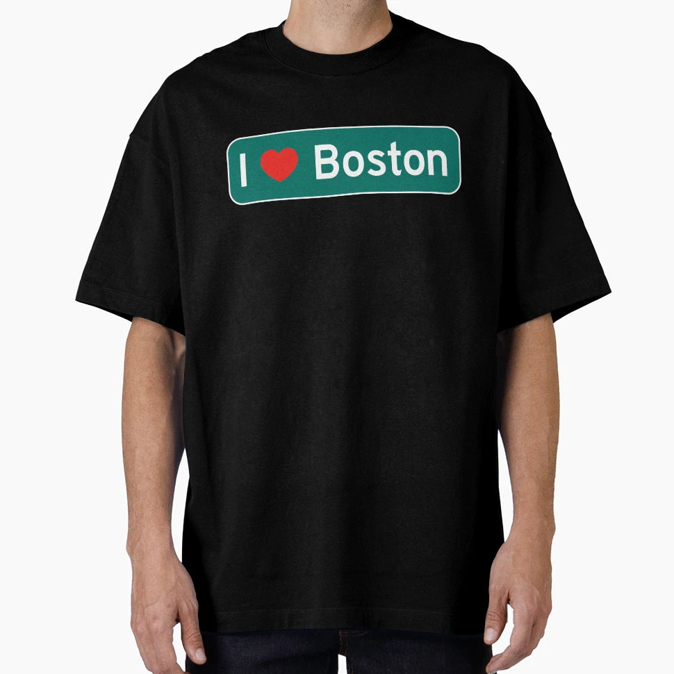 I Love Boston T-Shirt - Aesthetic Graphic Unisex - T-Shirt, Sweatshirt, Hoodie