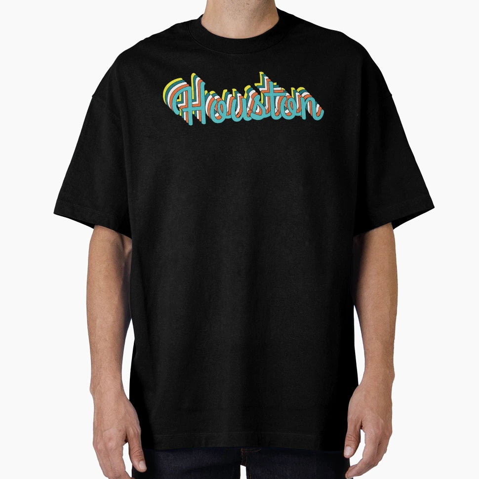 Houston T-Shirt - Custom Art Print Unisex - T-Shirt, Sweatshirt, Hoodie