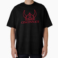 Cincinnati Viking Helmet Baseball T-Shirt - Novelty Apparel for Adults - T-Shirt, Sweatshirt, Hoodie