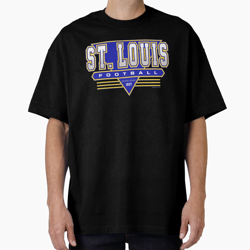 St Louis Los Angeles Football Rams T-Shirt - Streetwear Style Men Women - T-Shirt, Sweatshirt, Hoodie