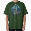 Seattle Rain City T-Shirt - Streetwear Style Men Women - T-Shirt, Sweatshirt, Hoodie