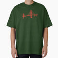 Californias Golden Gate Bridge Span T-Shirt - Unique Graphic Men Women - T-Shirt, Sweatshirt, Hoodie