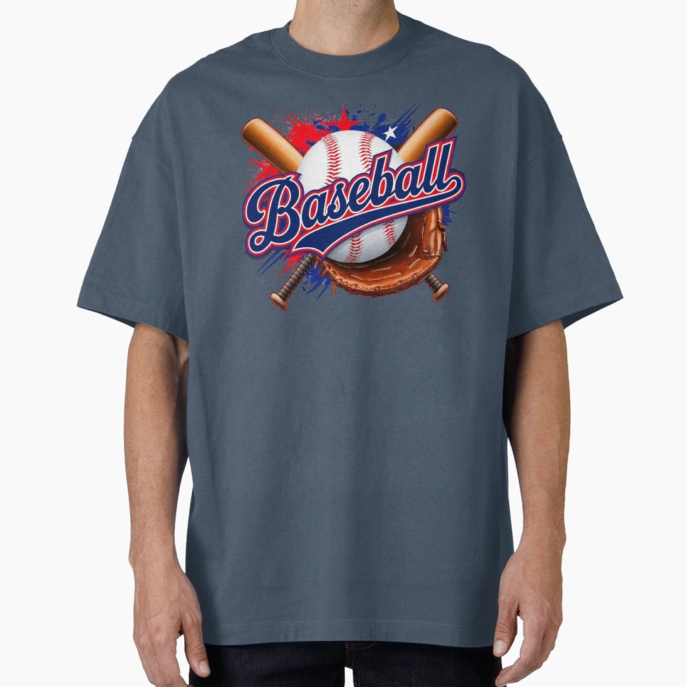 Baseball Usa T-Shirt - Fun Novelty Design Men Women - T-Shirt, Sweatshirt, Hoodie