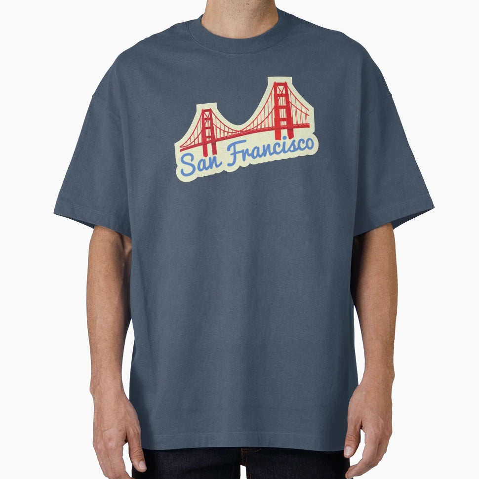 San Francisco Usa T-Shirt - Aesthetic Graphic for Adults - T-Shirt, Sweatshirt, Hoodie