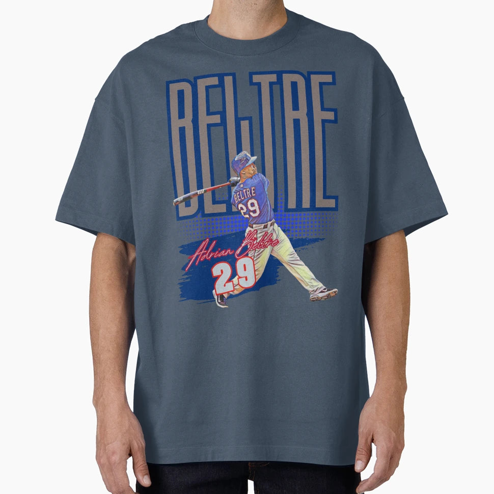 Adrian Beltre Baseball Tribute Texas T-Shirt - Streetwear Style for Adults - T-Shirt, Sweatshirt, Hoodie