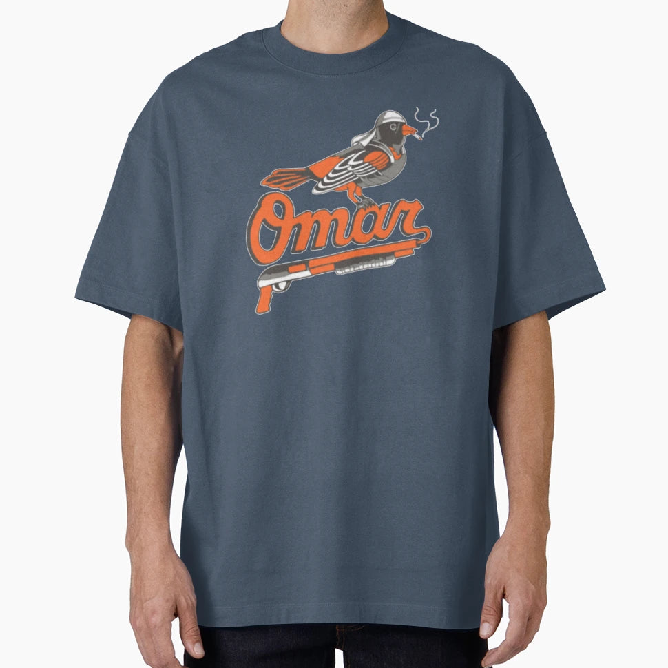 Omar Wire Baltimore Oriole T-Shirt - Casual Everyday Wear Unisex - T-Shirt, Sweatshirt, Hoodie