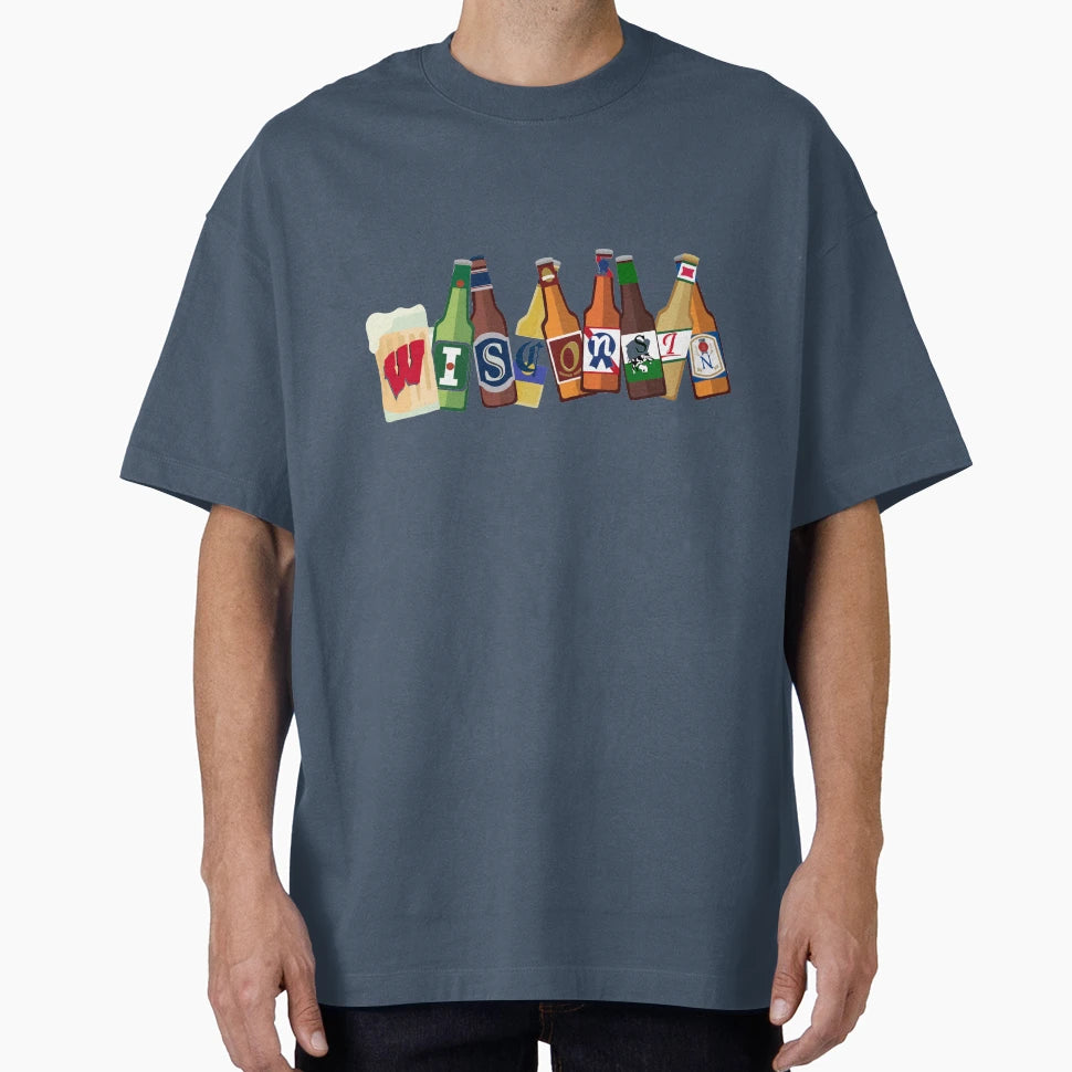Wisconsin T-Shirt - Casual Everyday Wear Men Women - T-Shirt, Sweatshirt, Hoodie
